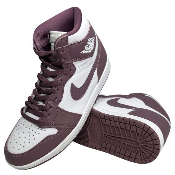 💎✨NEW IN BOX✨💎NIKE Air Jordan 1 Retro High OG J Mauve - Picture 4 of 6
